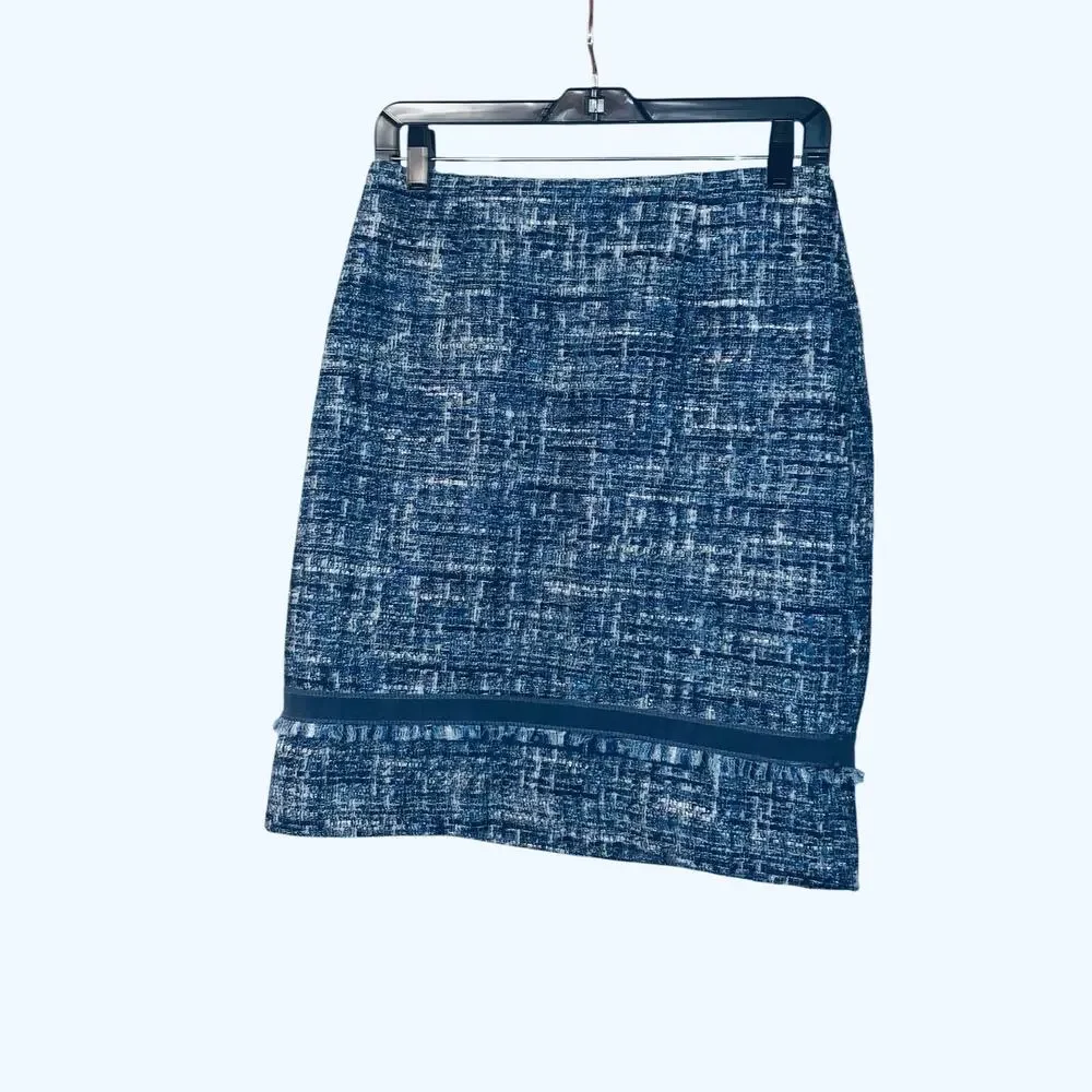 Brooks Brothers Lanificio Campore Fabric Woven  Mini Skirt